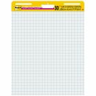 Bloc de conférence super collant post-it® quadrillé