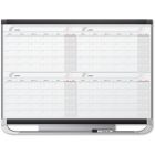 Tableau blanc effaçable à sec calendrier prestige® 2 4 mois 48 x 36 po, magnétique