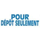 Timbre grand format auto-encreur original printy 4.0 4911 pour dÉpÔt seulement