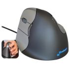 Souris ergonomique verticale evoluent 4 avec fil gaucher, grise