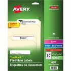 Étiquettes de classement trueblock™ paquet de 600, 20 feuilles. rouge