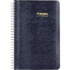 Agenda quotidien (2026) couverture souple, bilingue bleu