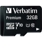 Carte mémoire micro sdhc/sdxc premium avec adaptateur classe 10 sdhc, 45 mo/s 32 go