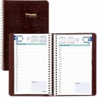 Agenda quotidien (2026) couverture souple, bilingue bourgogne