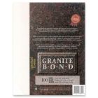 Papier granite bond paquet de 100 blanc