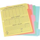 Intercalaires avec horaire