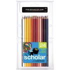 Crayons à colorier en bois scholar™ boîte de 24