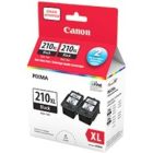 Emballage double de cartouches jet d'encre pg-210xl
