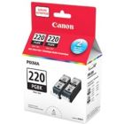 Emballage double de cartouches jet d'encre pgi-220