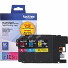 Paquet triple de cartouches jet d'encre lc1033pks