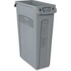 Poubelle slim jim® gris