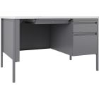 Bureau de professeur blanc/platine