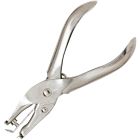 Poinçon à trou rond avec réceptacle en métal 1/8 po