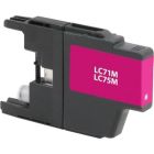 Cartouche jet d'encre remise à neuf brother lc75 magenta