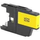 Cartouche jet d'encre remise à neuf brother lc75 jaune
