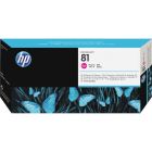 Têtes d'impression hp 81 magenta