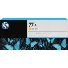 Cartouche jet d'encre hp 771a jaune