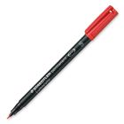 Marqueur permanent lumocolor® super fine. 0.4 mm rouge