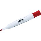 Marqueur effaçable à sec pour tableau blanc offix® rouge