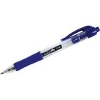 Stylo à bille roulante rétractable offix® bleu