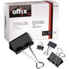Pinces-notes repliables offix® 1-1/4" (cap. 5/8")