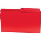 Chemises couleurs réversibles format légal rouge