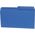 Chemises couleurs réversibles format légal bleu