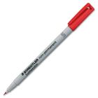 Marqueur soluble à l'eau lumocolor® pointe super fine, 0,4 mm. rouge