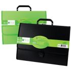 Classeur expansible écologique avec fenêtre 26 pochettes