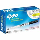Marqueur effaçable à sec pour tableau blanc expo® à faible odeur ultra-fine. boîte de 12 noir