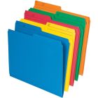Chemises à dossier réversibles de couleur 11 pt. paquet de 25 format lettre