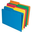 Chemises à dossier réversibles de couleur 11 pt. paquet de 25 format légal