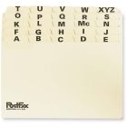 Jeu d'index a-z 5 x 3" onglets renforcés