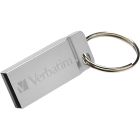 Clé usb à mémoire flash metal executive argent usb 2.0 16 go