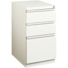 Classeur mobile 15 x 20 x 27-3/4 po. h. blanc