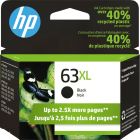 Cartouche jet d'encre à haut rendement hp 63xl