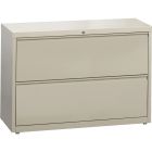 Classeur latéral 2 tiroirs. 42 x 19 x 28 po. h. 144 lbs. mastic