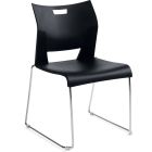 Chaise empilable sans accoudoirs duet™ noir
