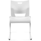 Chaise empilable sans accoudoirs duet™ ivoire