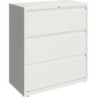 Classeur latéral 3 tiroirs. 36 x 19 x 40 po. h. 153 lbs. blanc