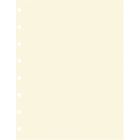 Recharge filofax® format folio, 10-7/8 x 8-1/2". pqt de 32. unie