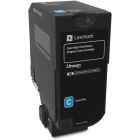 Cartouche de toner à haut rendement cs725 cyan