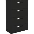 Classeurs latéraux fileworks® 9300 4 tiroirs noir