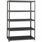 Étagère en acier riveté 5 tablettes 48 x 24 x 72 po. h.
