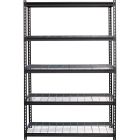 Étagère métallique 5 tablettes 48 x 18 x 72 po. h.