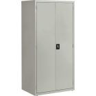 Armoire de rangement de la série fortress 24 x 36 x 72 po. (5 tablettes0 gris pâle