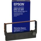 Ruban d’impression erc-23 noir et rouge