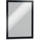 Système d'affichage magnétique autocollant duraframe® 8-1/2 x 11" noir