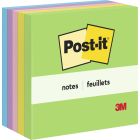 Feuillets originaux post-it® - collection paradis floral 3 x 3 po bloc de 100 feuillets (pqt 5)
