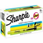 Surligneur rétractable boîte de 12 jaune